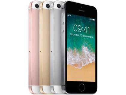 iPhone SE Apple 16GB Ouro Rosa 4G Tela 4” Retina - Câm. 12MP iOS