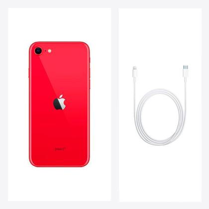 iPhone SE Apple Vermelho 128GB Desbloqueado - MHGV3BR/A - iPhone