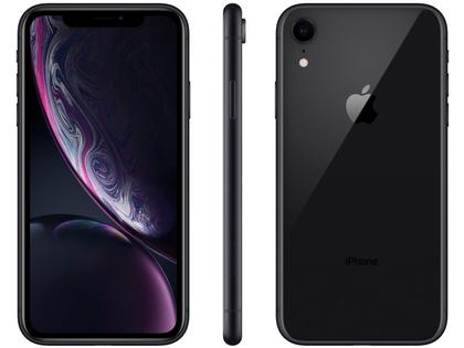 iPhone XR Black 128 GB SIMフリー iPhone XR Apple 128GB Preto 6,1” 12MP iOS - iPhone - Magazine Luiza