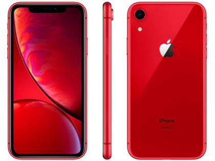 iPhone XR Apple 64GB (PRODUCT)RED 6,1” 12MP iOS - iPhone
