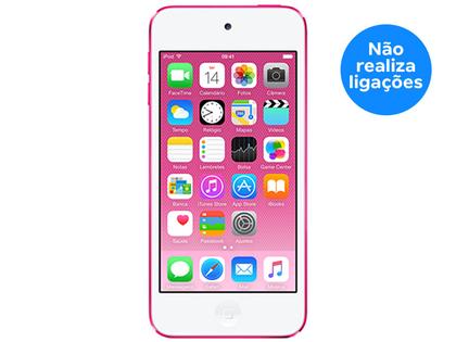 iPod Touch Apple 32GB 6ª Geração Rosa - Câm. 8MP MKHQ2BZ/A - MP3