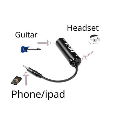 Imagem de Irig Interface De Áudio Adaptador Conversor para Guitarra Baixo Microfone Live Android iPhone e iPad