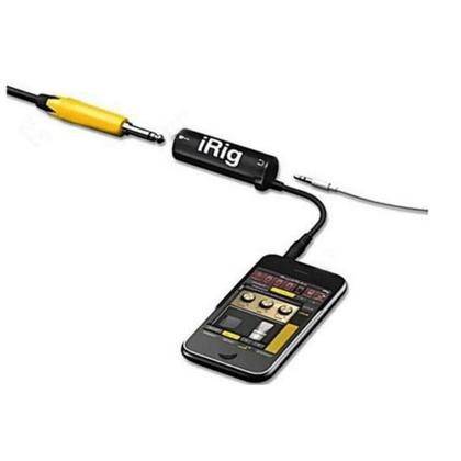Imagem de Irig Interface De Áudio Adaptador Conversor para Guitarra Baixo Microfone Live Android iPhone e iPad