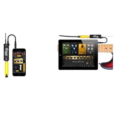 Imagem de Irig Interface De Áudio Adaptador Conversor para Guitarra Baixo Microfone Live Android iPhone e iPad