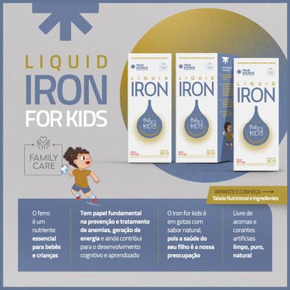 Imagem de Iron Plus Líquido 30 Ml - Ferro - Sabor Morango