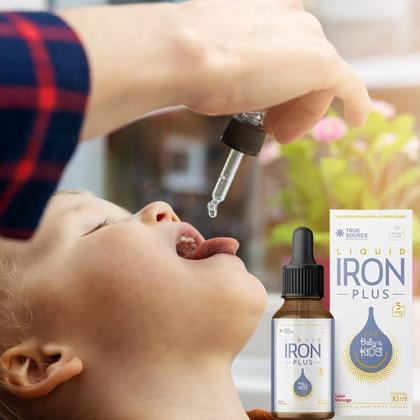 Imagem de Iron Plus Liquido Baby & Kids Ferro , 30 ml em gotas True Source 