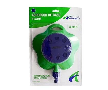 Imagem de Irrigador Amanco Base 8 Jatos Jardins E Horta