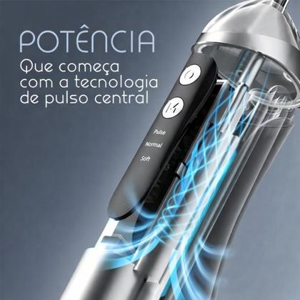 Imagem de Irrigador Bucal Portátil Jato de Água Para Limpeza Dental Profunda