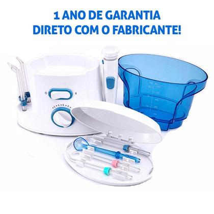 Imagem de Irrigador Dental Bucal Elétrico Bivolt 600Ml Higiene Dente E