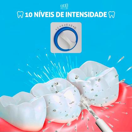 Imagem de Irrigador Dental Elétrico Bivolt 600ml Para Higiene Bucal Completa