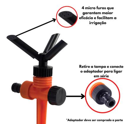 Imagem de Irrigador Giratório com 3 Jatos Forceline