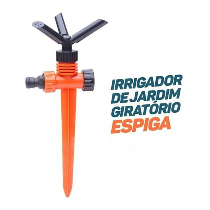 Imagem de Irrigador Jardim Giratório Espiga 1/2 Engate Rápido Famastil