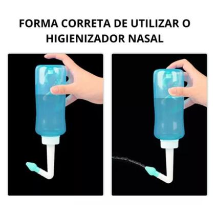 Imagem de Irrigador Nasal Profissional para Rinite: Alívio Rápido