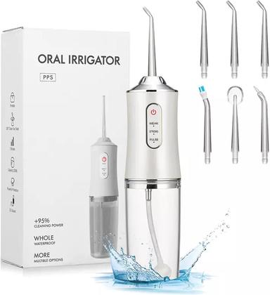 Imagem de  Irrigador Oral Elétrico Jato Dágua Limpador Dental E Bucal