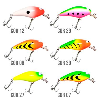 Imagem de Isca Artificial Biru 75 Barbela Curta - Tchê Iscas