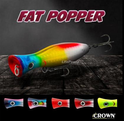 Imagem de Isca Artificial Crown Fat Popper 80 (8cm 15g) - Várias Cores