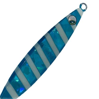 Imagem de Isca Artificial de Pesca Pescaria Jignesis VFox Sea Swift 60g 9,5cm  Cor 01 Azul Claro
