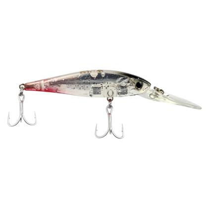 Imagem de Isca Artificial Deep Shad 6,5cm 6,2g Branca Transparente - Yara Cor 08