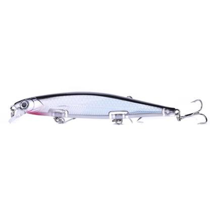 Imagem de Isca Artificial Laser Hard Minnow 13g 11cm Com Olhos 3D, Ação Lenta E Afundamento Lento Para Pesca