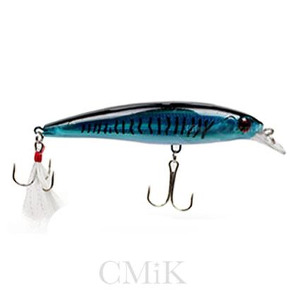 Imagem de Isca Artificial Meia Água Estilo JERKBAIT 9cm Com Penacho