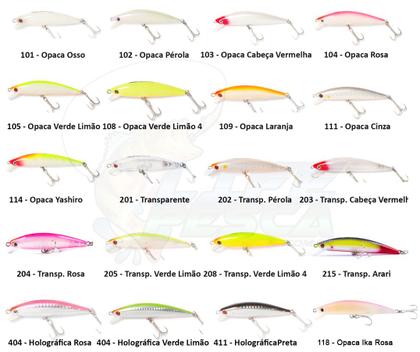 Imagem de Isca Artificial Nelson Nakamura Borá 10 - 10cm 11gr Várias Cores