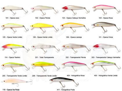 Imagem de Isca Artificial Nelson Nakamura Queen 90 - 9cm 12gr Várias Cores