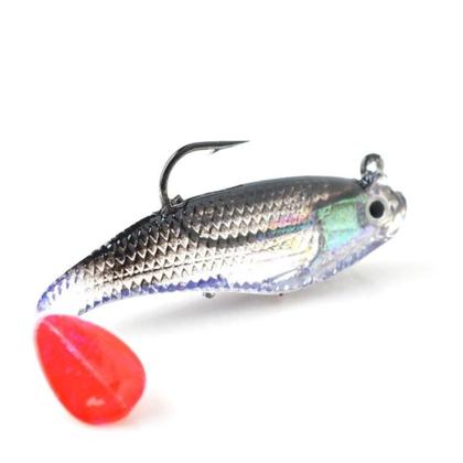 Imagem de Isca artificial silicone realista para tucunaré robalo traíra