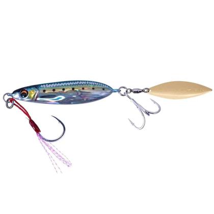 Imagem de Isca De Pesca Artificial Major Craft Maki Kig Slow 60g 7,5cm Cor 98 DMG Kin Iwashi UV