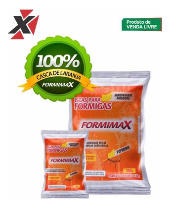 Imagem de Isca Granulado Para Formigas Formimax Cortadeiras 300g 6 Saches de 50g