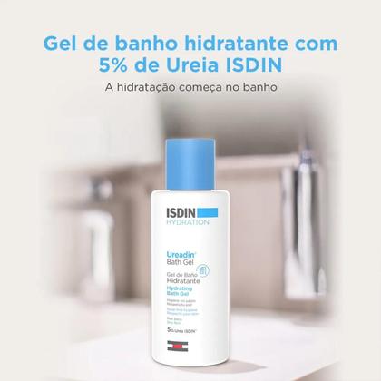 Imagem de Isdin Bath Gel de Banho Ureadin Hidratante 5% Ureia Cutânea Ácido Lático Gliceril Cocoato