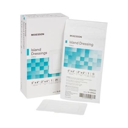 Imagem de Island Dressing McKesson Sterile 10 cm x 15 cm 25 unidades