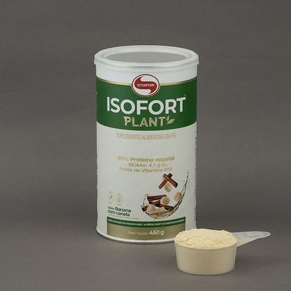 Imagem de Isofort Plant Vitafor Vegano Sabor Banana com Canela 450G