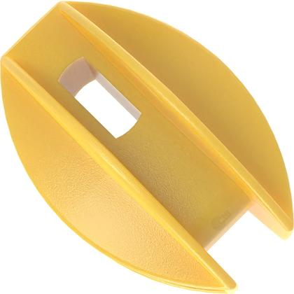 Imagem de Isolador Castanha Amarelo C/100 - Alta Qualidade