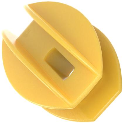 Imagem de Isolador Castanha Amarelo C/100 - Alta Qualidade