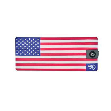 Imagem de Isolador de bebidas Nite Ize SlapLit LED Patriotic Can Wrap