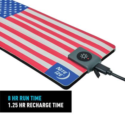 Imagem de Isolador de bebidas Nite Ize SlapLit LED Patriotic Can Wrap