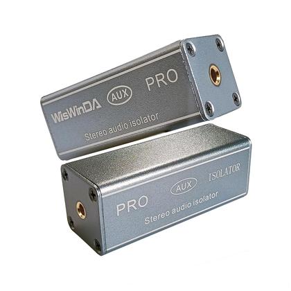 Imagem de Isolador de ruído Ground Loop Filtro de ruído de carro WiSwinda 3,5 mm