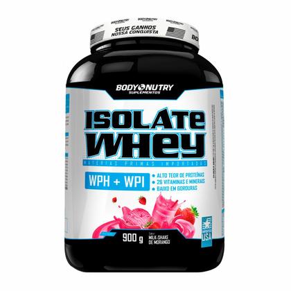 Imagem de Isolate Whey Body Nutry 900g - Proteínas, 26 Vitaminas e Minerais, Baixo em Gorduras - Qualidade Premium para Suplementação