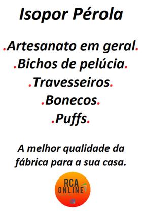 Imagem de Isopor Bolinha Perola Para Artesanato Enchimento Puff 5 Lt