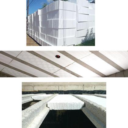 Imagem de Isopor Placa Laje Eps De Isopor 1000x330x70mm Com 06 Unidades