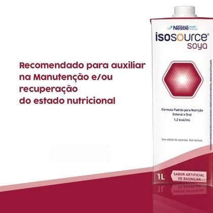 Imagem de Isosource Soya Nestlé - Kit C/ 06SOYA