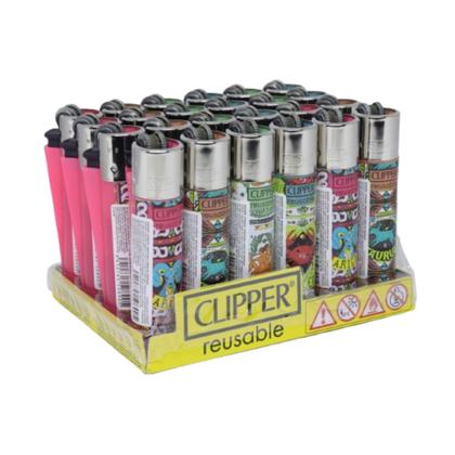 Imagem de Isqueiro Clipper Maxi Zodiac 5A com 24 Unidades