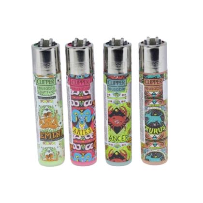 Imagem de Isqueiro Clipper Maxi Zodiac 5A com 24 Unidades