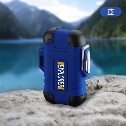 Imagem de Isqueiro Elétrico Plasma Usb A Prova Dágua Recarregável Acendedor