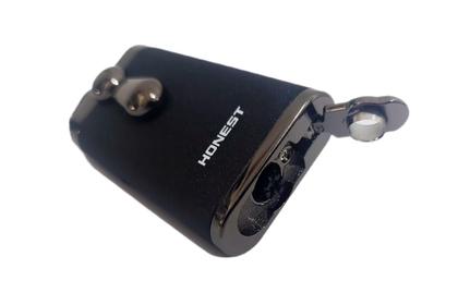 Imagem de Isqueiro Maçarico Honest Duas Chamas Elegante Com Furador 802