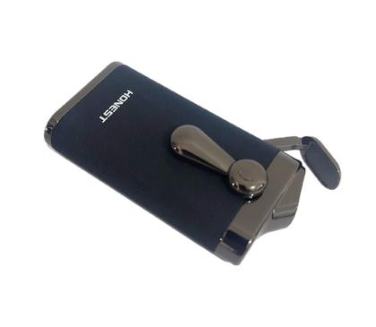 Imagem de Isqueiro Maçarico Honest Duas Chamas Elegante Com Furador 802