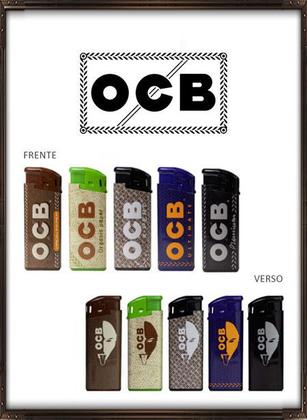 Imagem de Isqueiro OCB Pequeno Recarregáveis Display com 25 Unidades