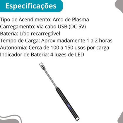 Imagem de Isqueiro Para Churrasqueira Elétrico