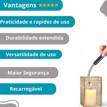 Imagem de Isqueiro Para Churrasqueira Elétrico