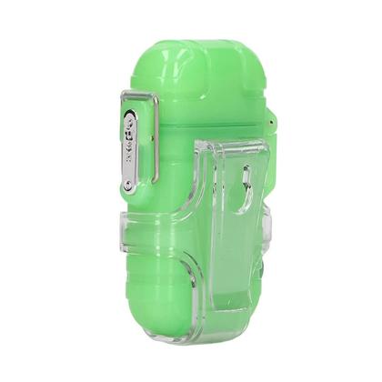 Imagem de Isqueiro Plasma Recarregável Com Lanterna Resistente A Vento Forte Água - Luatek 